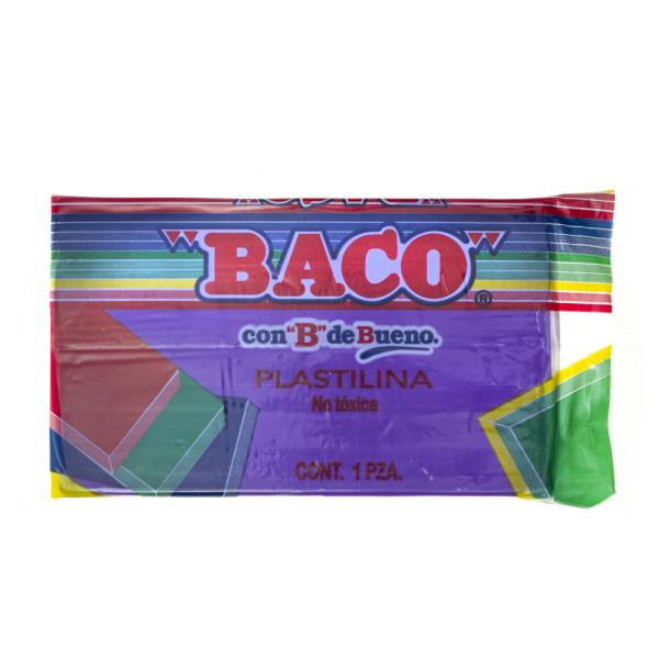 Imagen 1 del producto “Plastilina Baco Maqueta 180 gramos color Violeta PL015 63 - ”