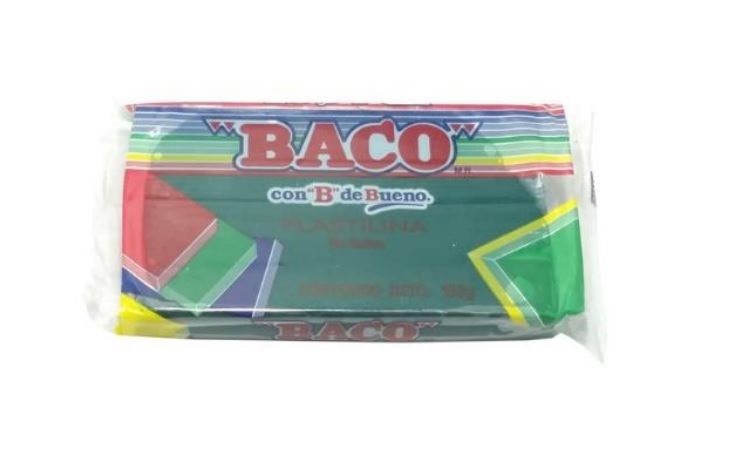 Imagen 1 del producto “Plastilina Baco Maqueta 180 gramos color VD Obscuro  PL014 no. 62 - ”