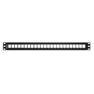 Imagen 1 del producto “Patch Panel Modular CAT6/6A 24 Espacios 1U BELDEN AX103114 - Negro ”
