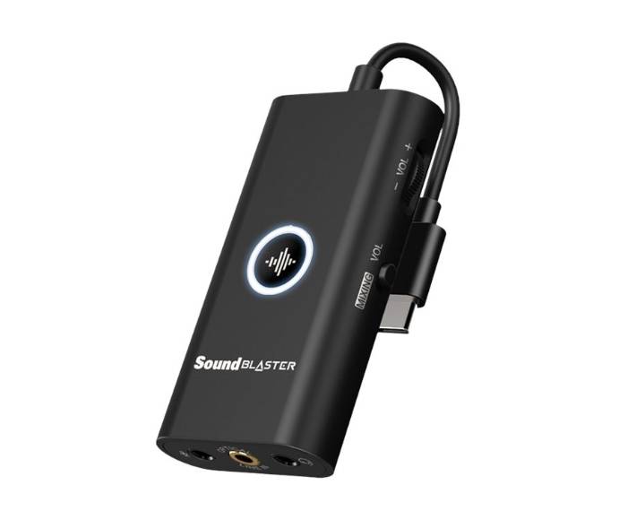 Imagen 1 del producto “Tarjeta de sonido USB - C portátil Creative Sound Blaster G3- SB1830 G3 - ”