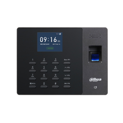 Imagen 1 del producto “DAHUA ASA1222G - Control de Asistencia StandAlone con Batería Incluida/ 1 - 000 Usuarios, Pass y Mifare (IC Card)/ 2, 000 Huellas/100, 000 Registros ”