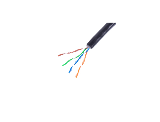 Imagen 1 del producto “SAXXON OUTP5ECCAEXT - Cable UTP CCA / Categoria 5E / Color negro / Exterior / 305 Mts / 4 Pares / Doble forro/ - ”