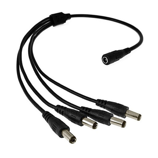 Imagen 1 del producto “Pulpo Divisor de Corriente Dahua Technology PSUWB07 - Divisor, Negro ”