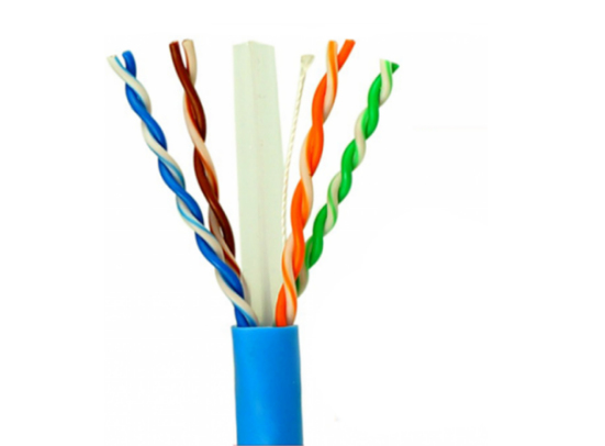 Imagen 1 del producto “SAXXON OUTP6COP100B - Bobina de Cable UTP Cat6 100  Cobre/ 100 Metros/ Color Azul/ Uso Interior/ Soporta Pruebas de Rendimiento/ Cert ISO9001 - ”