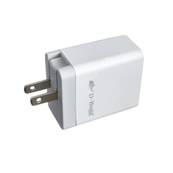 Imagen 1 del producto “CARG PARED DBUGG TIPO C 30W T43 Cargador de Pared Multidispositivo / 1 puerto de salida USB Tipo-C / Potencia de salida de 30W - ”