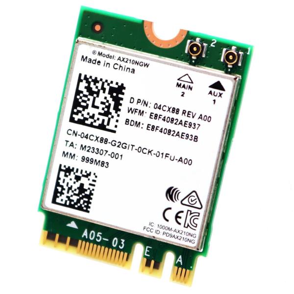 Imagen 1 del producto “WIFI DELL M.2 - INTEL, AX210 4CX88 89572936 ”