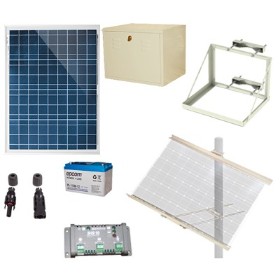 Imagen 1 del producto “KIT para Alimentar con Energía Solar Cerca El EPCOM PL12K - ”
