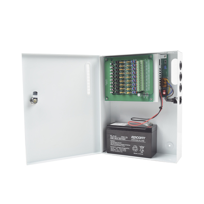 Imagen 1 del producto “Fuente de Poder EPCOM PLK-12-DC-20-ABK - Blanco, 90 - 264 V, 12 - 14.8 V, Interior, 18 ”