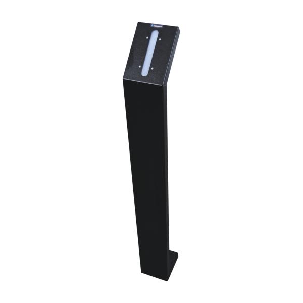 Imagen 1 del producto “Epcom (S-SOP-LEC) Totem para lectoras de Interior Negro - Cal. 14 y 18 ”