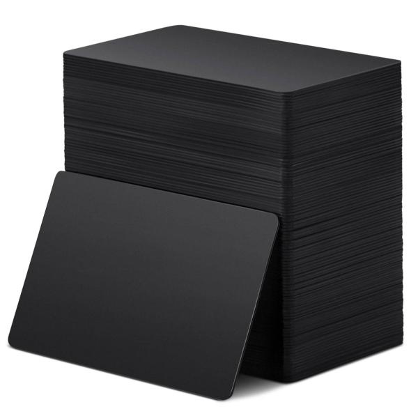 Imagen 1 del producto “TARJETA PVC NEGRO PAQ/500 IDM-PVCB30M - ”