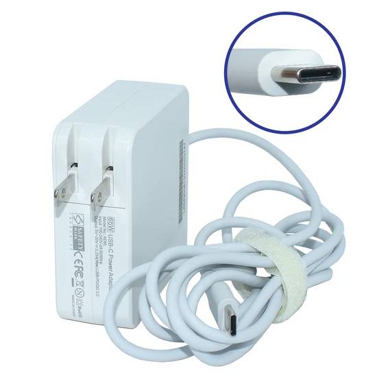 Imagen 1 del producto “Cargador / Adaptador para Laptop AC-USBC-65W GENERICO PUNTA TIPO C USB-C 65W 20V/3.25A - ”