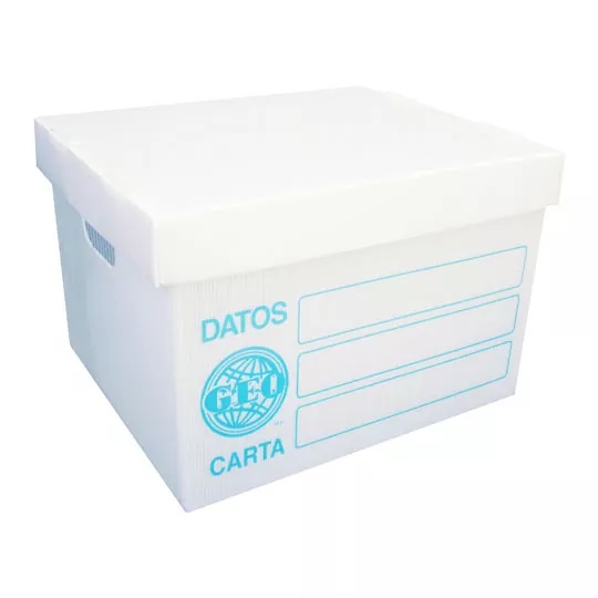 Imagen 1 del producto “Caja de Archivo Plástico tamaño Carta  marca GEO 026 medidas 41X31X26 - ”