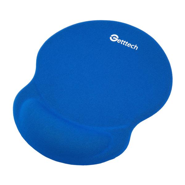 Imagen 1 del producto “GETTTECH MOUSEPAD DE GEL SUAVE COLOR AZUL SE ADAPTA A LA CURVA DE LA MUÑECA Y MANO - RECUBRIMIENTO TELA SUAVE, BASE DE POLIURETANO, GGD-STD-01-BL ”