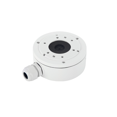 Imagen 1 del producto “Caja de Conexiones de Metal HIKVISION DS-1280ZJ-XS - Carcasa y soporte, Universal, Color blanco, Aluminio, 1 pieza(s) ”