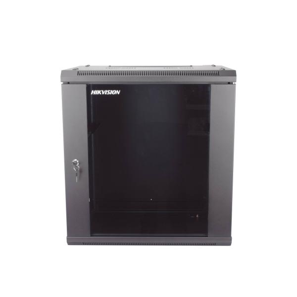 Imagen 1 del producto “Gabinete para Montaje en Pared - Piso / Puerta de Cristal Templado / Cuerpo Fijo / 12 Unidades de Rack - ”