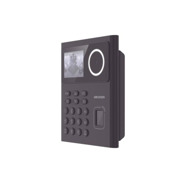 Imagen 1 del producto “DS-K1T320MFWX-B/S Terminal Min Moe WiFi con Batería de Respaldo / Administrable por Smartphone o Nube / Acceso y Asistencia / Huella - Facial y Tarjetas MIF ”