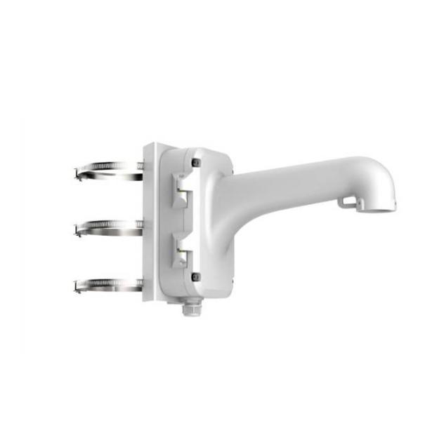 Imagen 1 del producto “Montaje de Poste para Domos Hikvision / Color Blanco / Uso en Exterior - ”