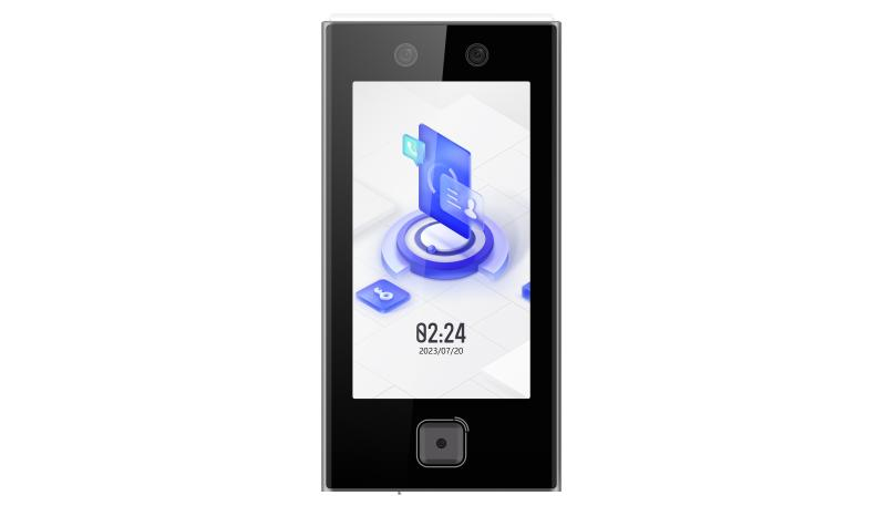 Imagen 1 del producto “Terminal Facial Min Moe WiFi / Lector de QRs / 6 - 000 Rostros / Pantalla 7 pulgadas/ Administrable en la Nube con Hik-Connect 6 / IP65 / LED Rojo / HIK-IA ”