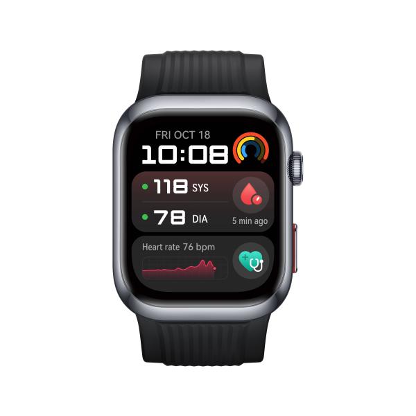 Imagen 1 del producto “55020DAF HUAWEI Watch D2 Negro. Monitoreo Ambulatorio de la Presión Arterial | Diseño delgado y ligero | Gestión integral de la salud - ”