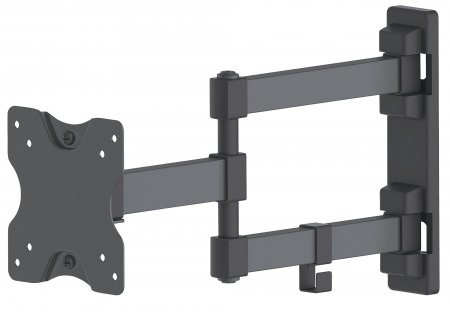 Imagen 1 del producto “461382 Soporte para monitor de pared - movimiento articulado, pantalla plana de 13 a 27 pulgadas, máximo 20 kg Se despliega hasta en 35.4 cm ”