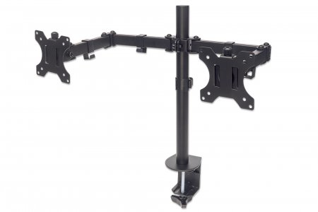Imagen 1 del producto “461528 Soporte universal para 2 monitores con brazos de doble articulación - Soporta monitores de 13 ”