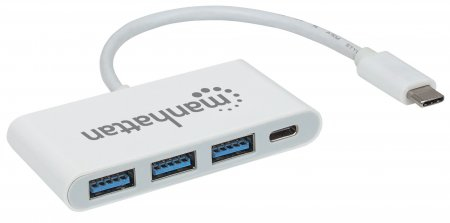 Imagen 1 del producto “163552 HUB USB-C de 3 puertos USBA 3.2 Gen 1 con Power Delivery - ”