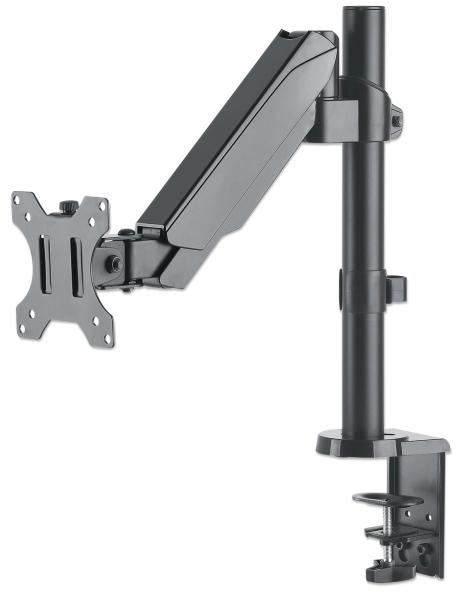 Imagen 1 del producto “Soporte universal para monitor MANHATTAN con pistón a gas - Soporta un monitor de 17 pulgadas a 32 pulgadas ”
