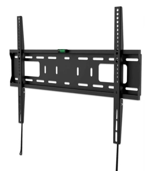 Imagen 1 del producto “461986 Soporte para TV con montaje en pared - Soporta pantallas de 37 pulgadas a 70 pulgadas con peso de hasta 50 kg, diseño ultra delgado, negro ”