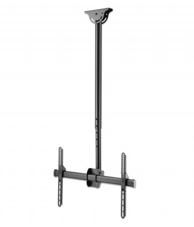 Imagen 1 del producto “462204 Soporte de techo para TV de movimiento completo y ajustable en altura - Sostiene un televisor de 37 pulgadas a 70 pulgadas de hasta 50 kg ”