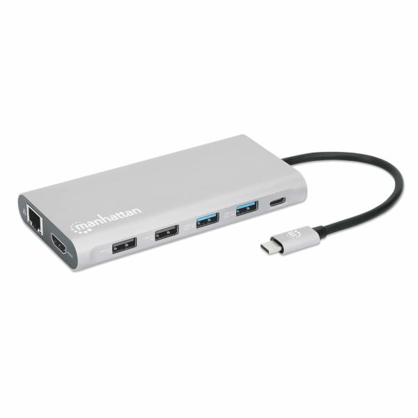 Imagen 1 del producto “130660 Docking Station USB-C para Triple Monitor. Soporta hasta 100w. - ”