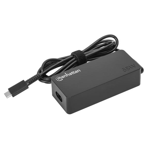 Imagen 1 del producto “102513 Cargador para laptop USB-C de 65 W - Carga cualquier dispositivo con entrada Tipo-C. ”