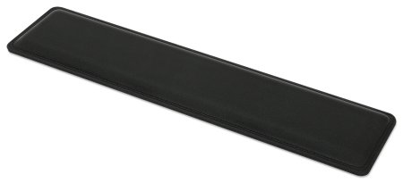Imagen 1 del producto “425520 Reposamuñecas soporte ergonómico para el teclado - Superficie resistente al agua, memory foam, base antideslizante, negro ”