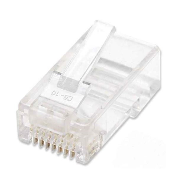 Imagen 1 del producto “Plugs de Red CAT5E INTELLINET - Transparente ”