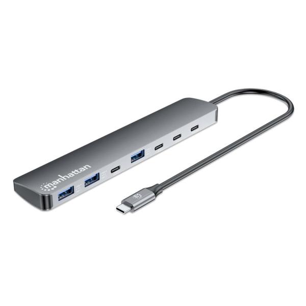 Imagen 1 del producto “181167 HUB USB-C - 4 USB-A + 3 USB-C + PD ”