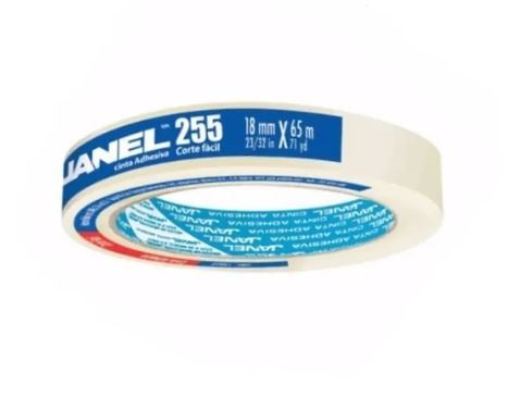 Imagen 1 del producto “Cinta Adhesiva Janel Económica 255/ 2551865200  transparente 018x65mm - ”