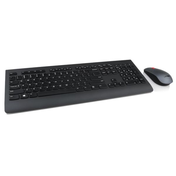 Imagen 1 del producto “Kit teclado y mouse LENOVO 4X30H56831 - Negro ”