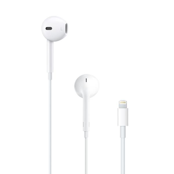 Imagen 1 del producto “Earpods Lightning Connect APPLE MMTN2AM/A - Color blanco, Apple, Adaptadores ”