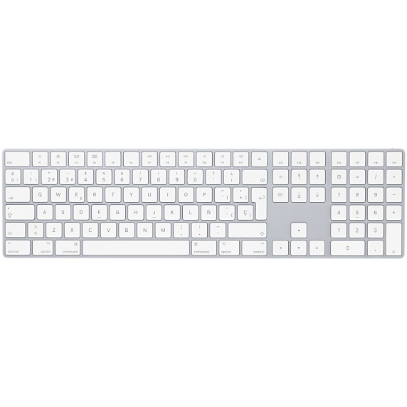 Imagen 1 del producto “Magic Keyboard W/ Numeric APPLE MQ052E/A - Numérico, Blanco ”