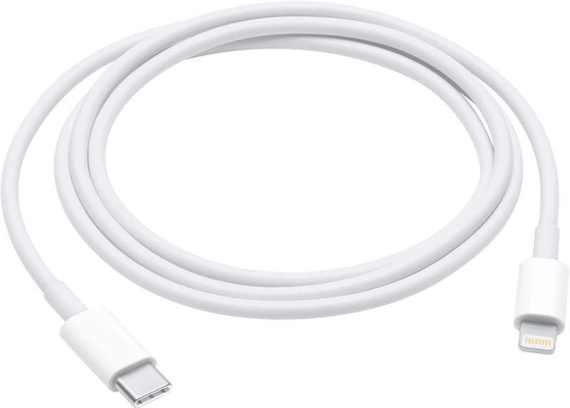 Imagen 1 del producto “USB-C TO LIGHTNING CABLE APPLE MM0A3AM/A - USB C, Lightning, 1 m, Blanco ”