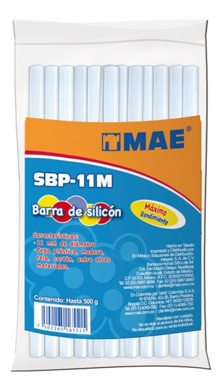 Imagen 1 del producto “Silicon en Barra Premium Grande de 1 kg marca SBP-7ML Mae 11mm - ”
