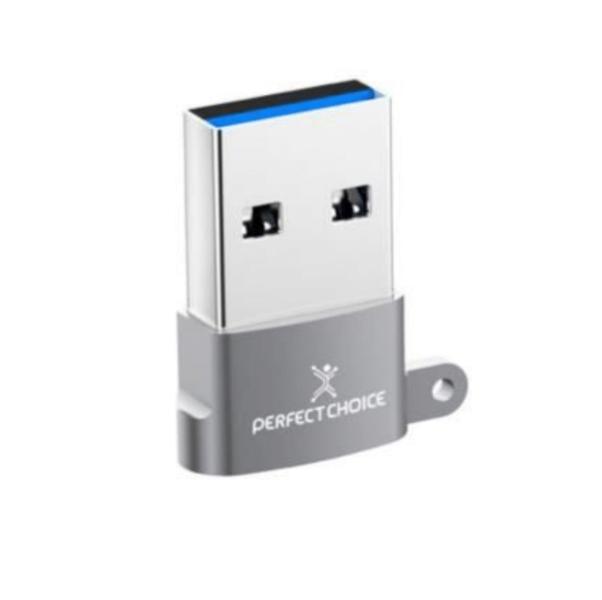 Imagen 1 del producto “Adaptador USB Tipo A y C Compatible con 2.0 y 3.0 Plug   Play | PERFECT CHOICE - ”