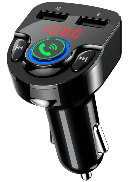Imagen 1 del producto “Transmisor de Audio Bluetooth para Auto Manos Libres Carga Rápida | PERFECT CHOICE - ”