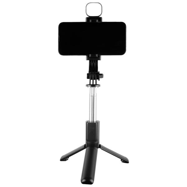 Imagen 1 del producto “PC-120414 Bastón tripie selfie stick plegable con luz led Selfix | PERFECT CHOICE - ”
