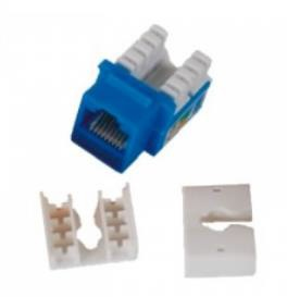 Imagen 1 del producto “Conector Jack RJ45 CAT6 90 Grados ENSON ENS-JC6BL - RJ-45, Azul, Cat 6 ”