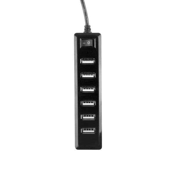 Imagen 1 del producto “Hub Naceb Technology NA-120 - USB 2.0, 7 puertos, 480 Mbit/s ”