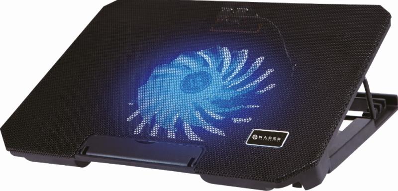 Imagen 1 del producto “Base Enfriadora Naceb Technology NA-637 - Negro, Base enfriadora, Universal ”