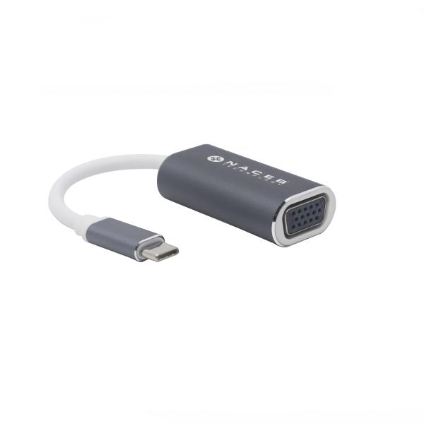 Imagen 1 del producto “Adaptador NACEB TIPO C A VGA NA-0110 - ”