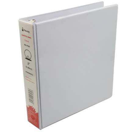 Imagen 1 del producto “Carpeta Nextep NE-013D Vinil Aro O de 2 pulgada  tamaño carta color Blanco - ”