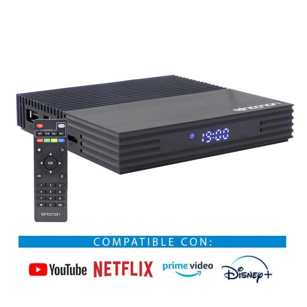 Imagen 1 del producto “tv box NECNON Modelo 3M-2 - Ethernet, 4K UHD, Android TV 11, 2 GB, 16 GB ”
