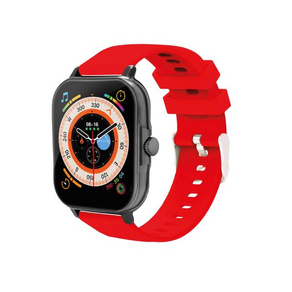 Imagen 1 del producto “Smartwatch NECNON NSW-201 1.81 pulgadas Full Touch IP67 BT 5.0 Android/IOS Negro/Rojo - ”